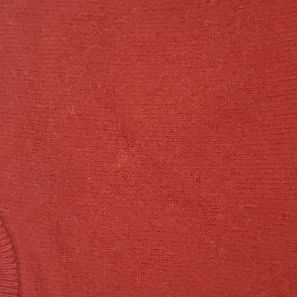 Vintage The Scotch House maroon  cashmere sweater women size M? - Picture 6 of 7